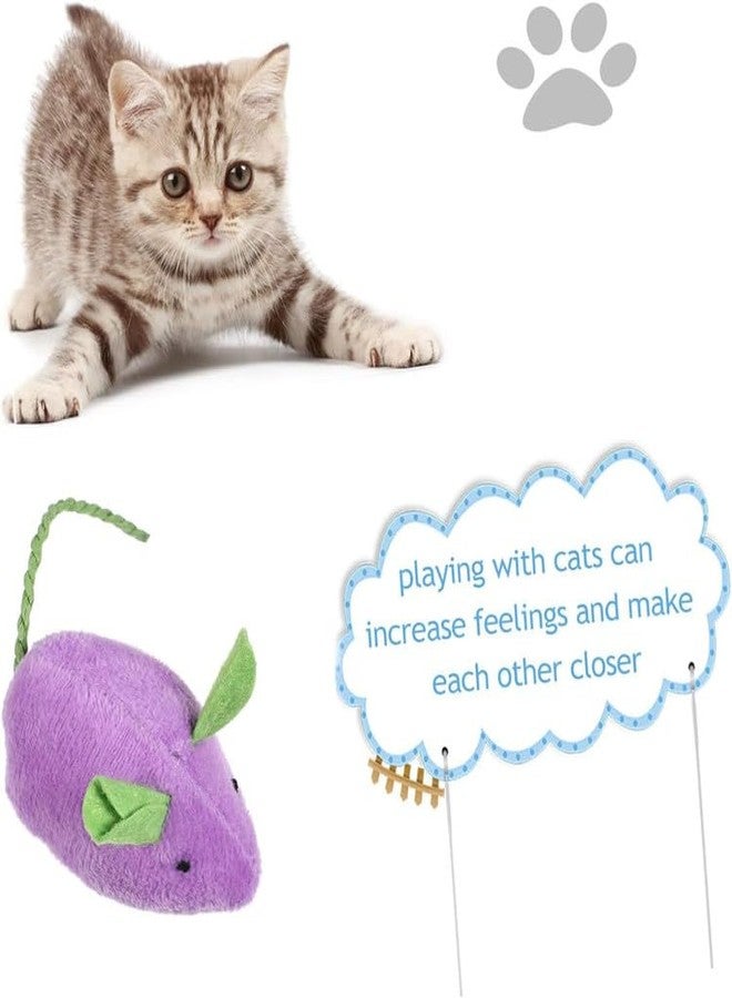 KittuPet Simulation Mouse Toy Realistic Mice Cat Toy Cat Plush Plushys Soft Cat Play Toys Sully Plush Cat Teaser Wand Interactive Cat Toy Kitten Toy Cat Toys Plush Toy Cat Puppet Pack of 2 - Image 5